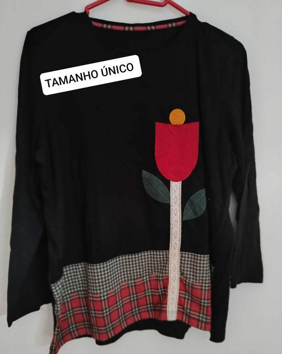 Cada peça de roupa 5 euros