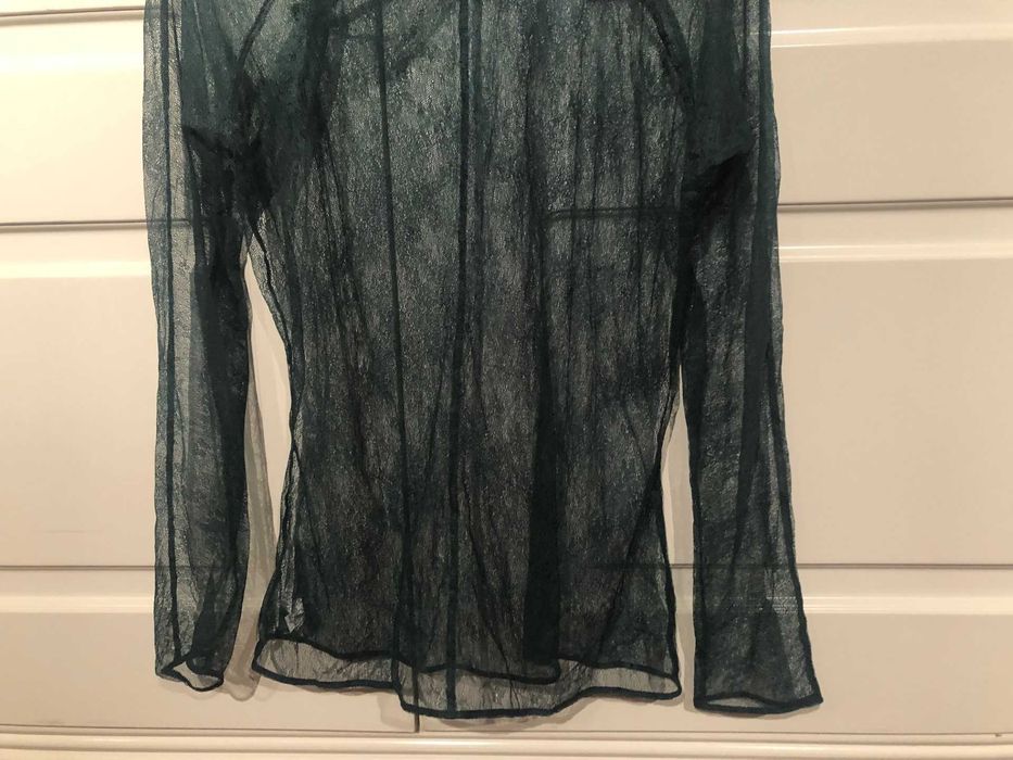 blusa verde  em renda muito original marca INTIMISSIMI  M