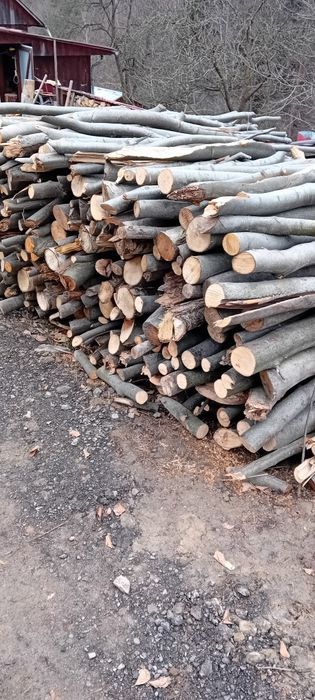 Opał drewno buk, transport hds