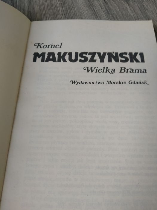 Kornel Makuszyński wielka brama