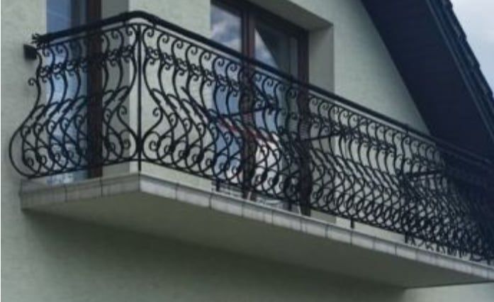 Balustrada balkonowa kuta