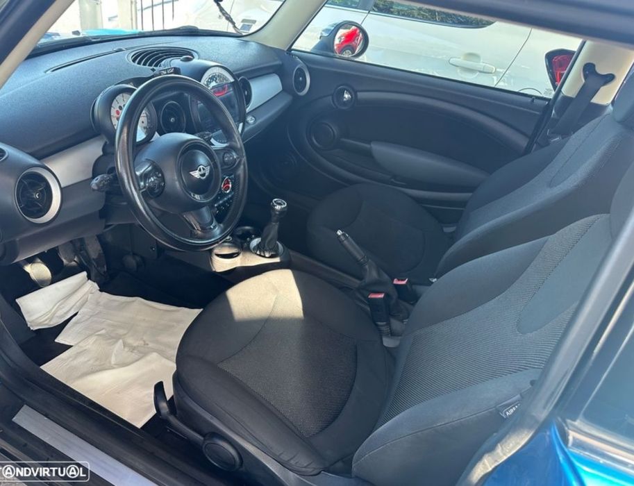 Mini one D 2012  azul eletrico