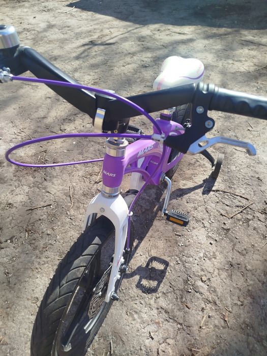 Детский велосипед Mars 14/16 с боковыми колёсами”