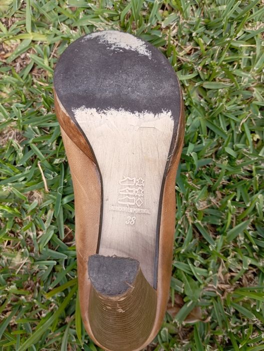 Sapatos de salto alto n. 38 - couro -made um Portugal