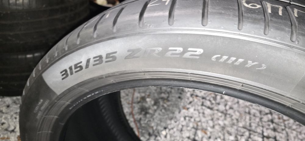 315/35/22 Pirelli p zero NC0 Porsche,  super para 6_6,5mm z 24r.