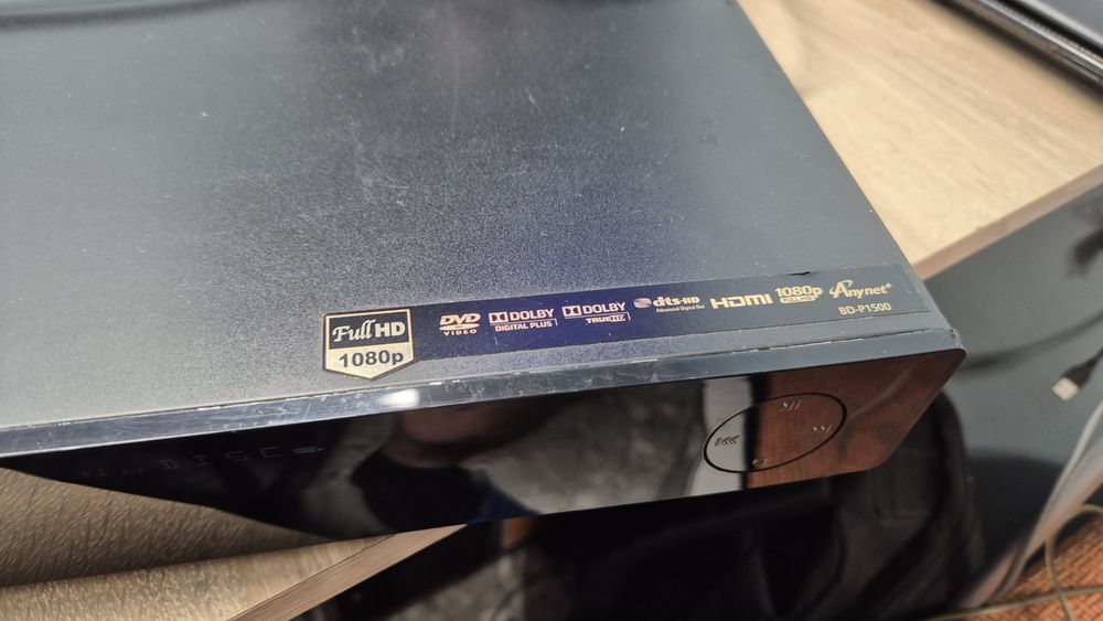 Blu-ray Player Samsung Odtwarzacz LAN BD-P1500 Full HD Ethernet