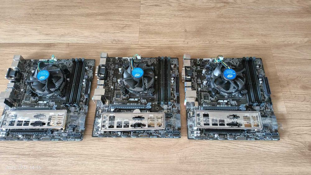Комплект Asus B150M-C DDR4 s1151 + Core i3-6100 BOX (2(4)*3.7Ghz)