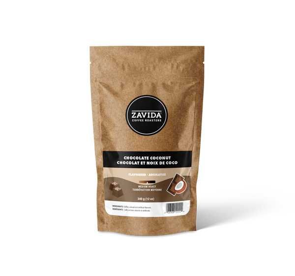 Кава Zavida Chocolate Coconut "Шоколад Кокос" Обсмаження Середнє 340г