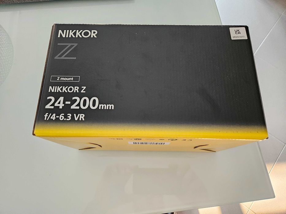 Objectiva Nikkor Z 24-200 mm f/4-6.3 VR