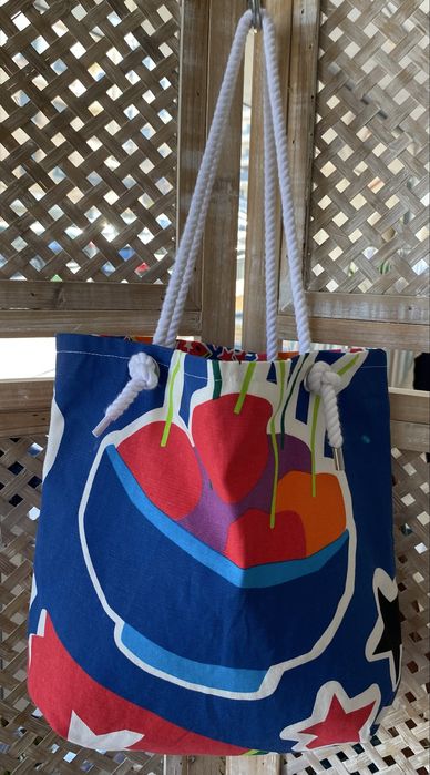 Saco boboli,  em tecido, novo , sem etiqueta.