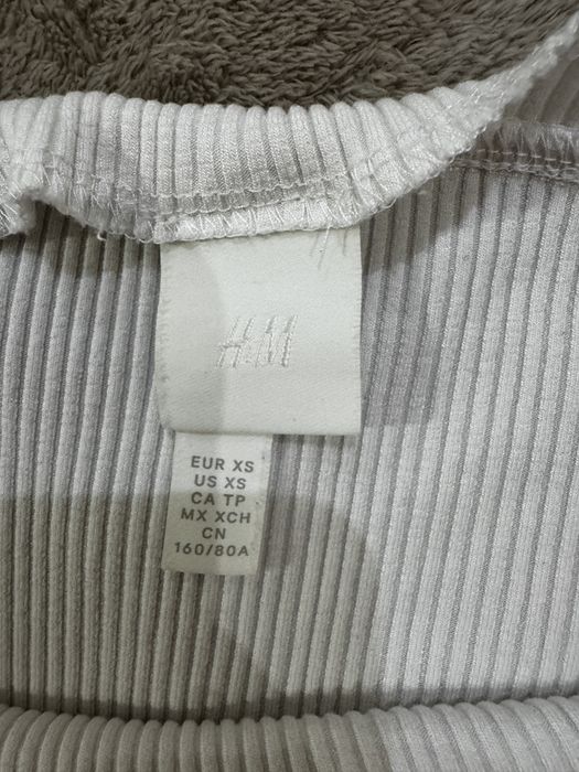 Майка H&M xs біла