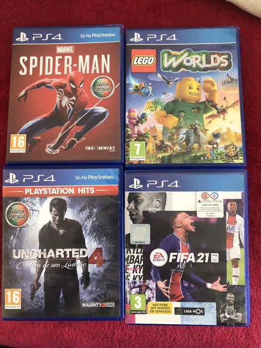 Jogos para PS4 - 10€