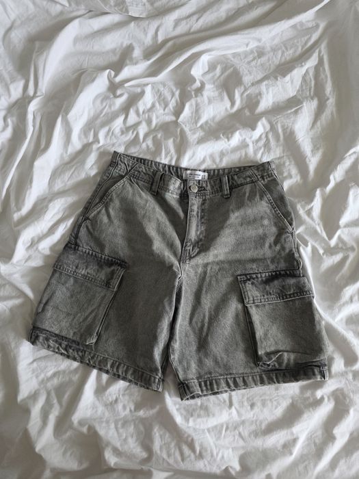 Карго шорти baggy pull&bear джинсові