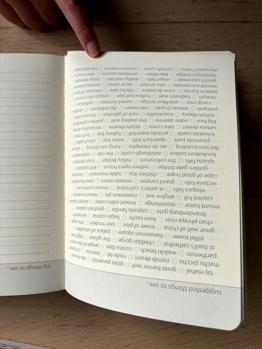 Livro de viagens - My Travel Journal Marca: SUCK U.K.