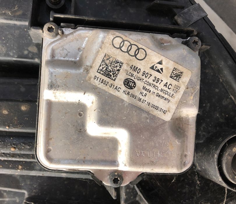 audi a4 s4 b9 15-19r lampa przednia prawa bi-xenon full led 8w0941034a