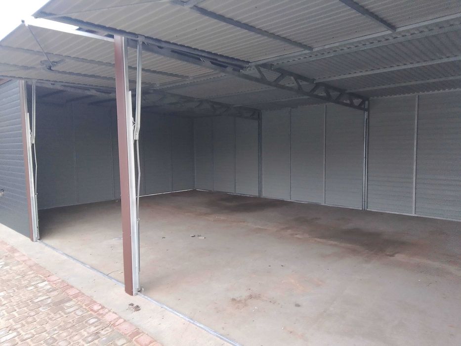 Garaż blaszany 9x6 Profil