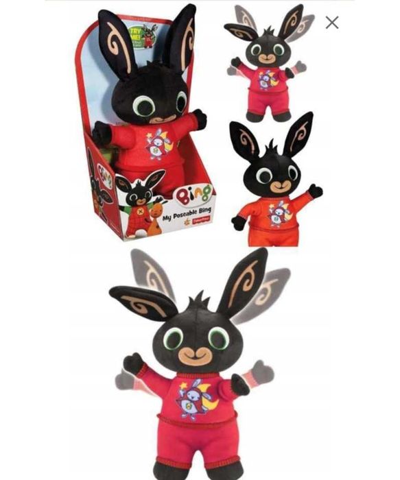 Królik BING W PIŻAMCE Ruchome Uszka DHJ33 Fisher Price