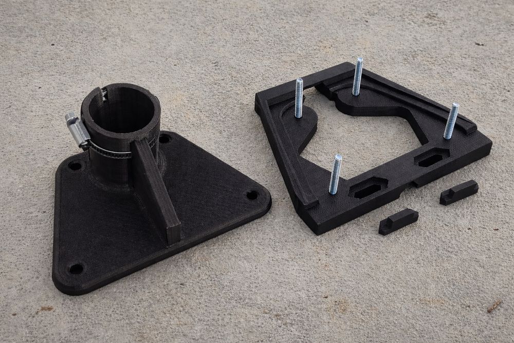 Кріплення Starlink Gen 3 - встановлення на трубу без доопрацювання