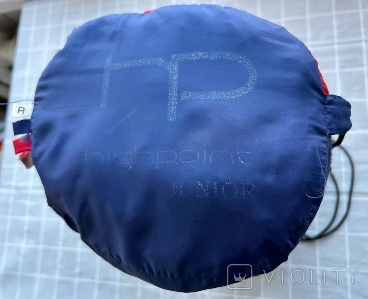 Спальник туристический "HP highpoint JUNIOR". Для альпинизма. Чехия. Вес 900 гм.