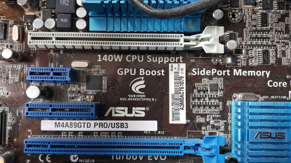 PhenomII 945 Noctua płyta ASUS M4A89 AM3 RAM 10GB -części