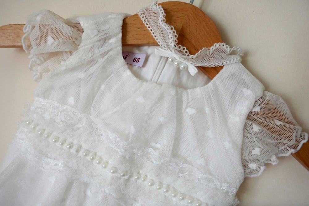 Sukienka na chrzest Balumi r. 68