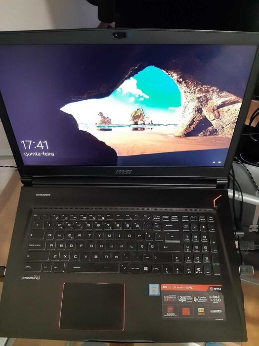 Portátil 17 MSI GS73 Stealth 8RE-038PT Gaming 2TB nvidia gtx 1060 6gb