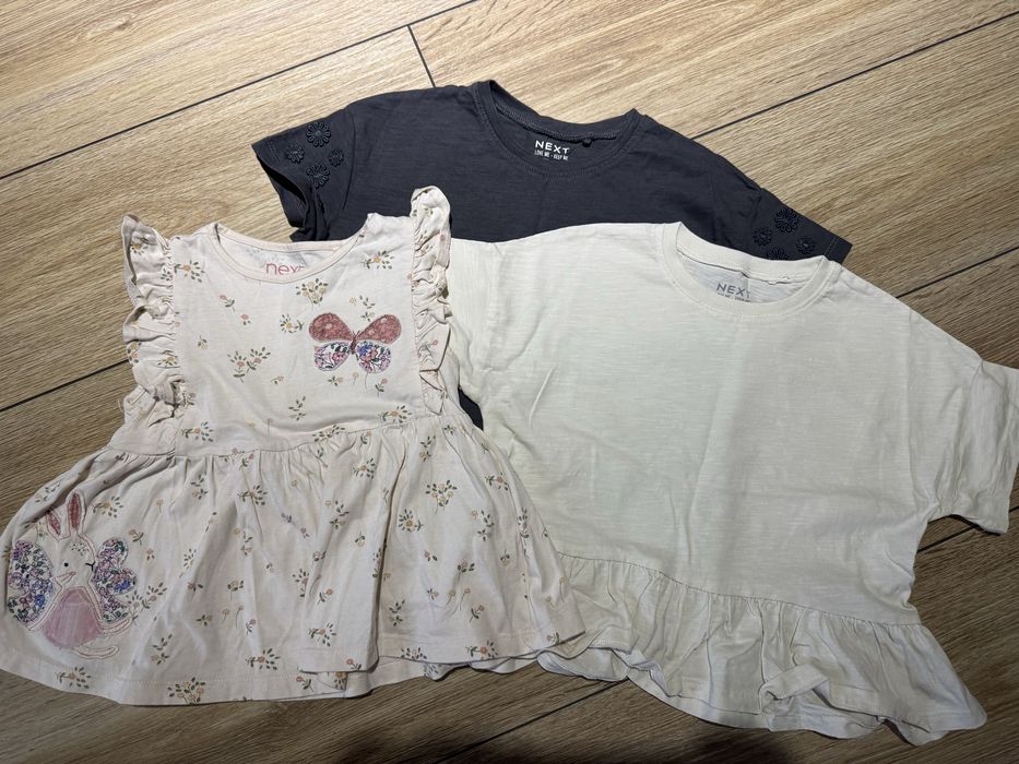 Футболки next для дівчинки 2-3 р