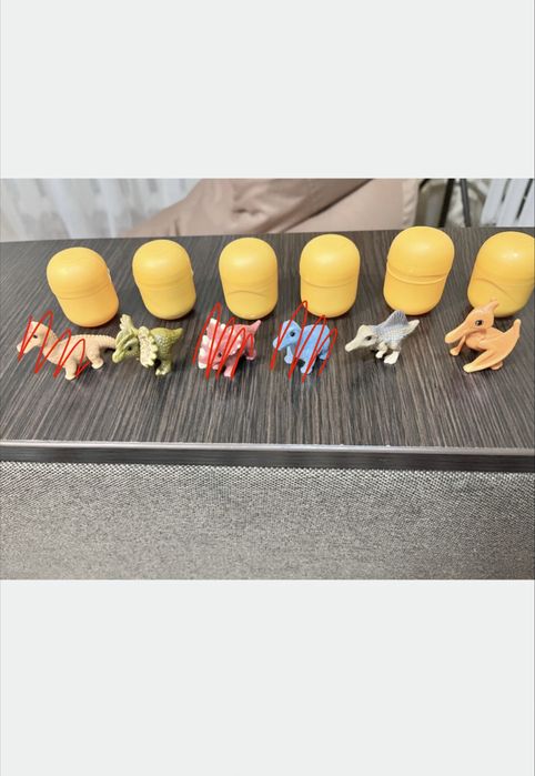 Kinder динозаври, кіндер фігурки