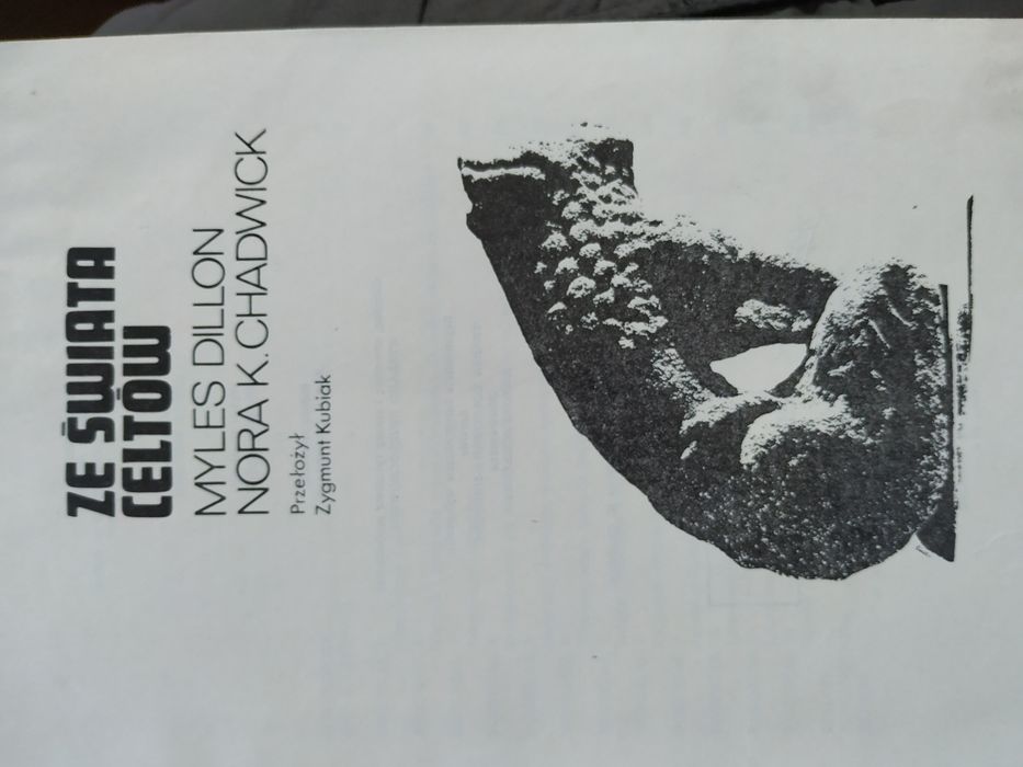Ze świata Celtów Dillon oraz Chiny zarys historii kultury Fitzgerald