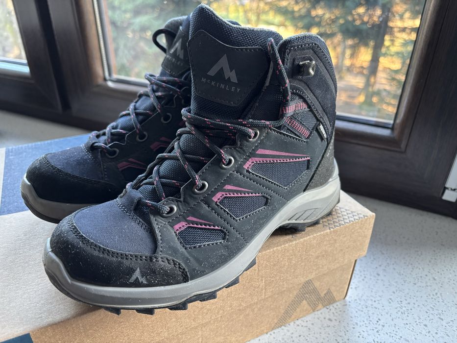 Buty trekkingowe damskie McKinley Discover IV Mid AQX 429452