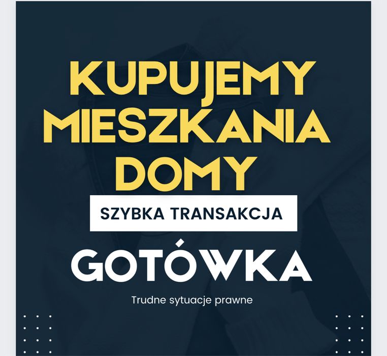 Skup 24h mieszkań, domów, nieruchomości, garaż