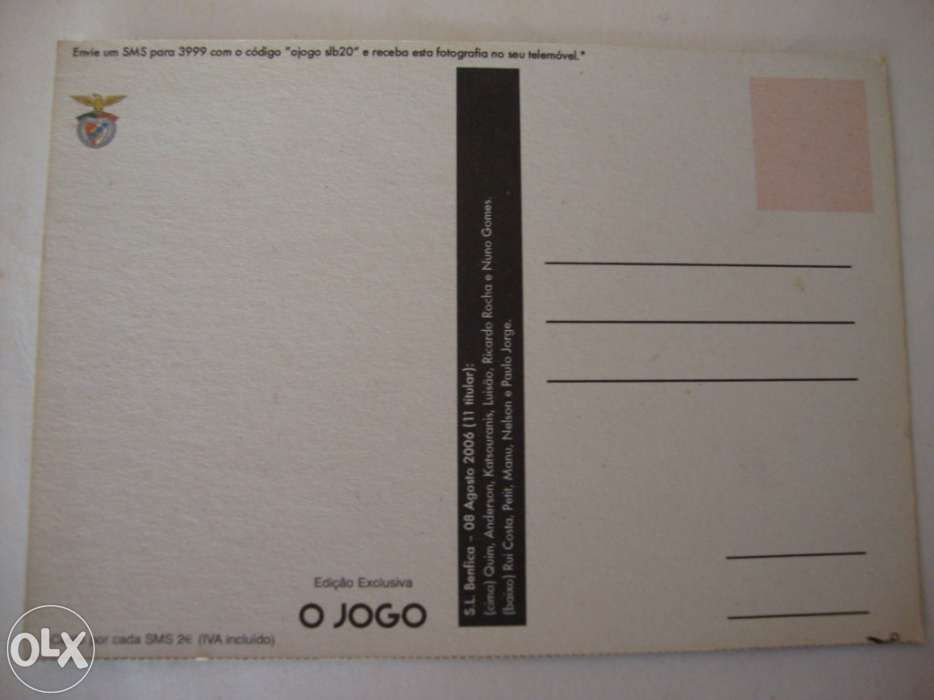 Postal do Benfica 2006