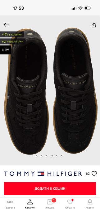 Продам кроссовки tommy hilfiger!