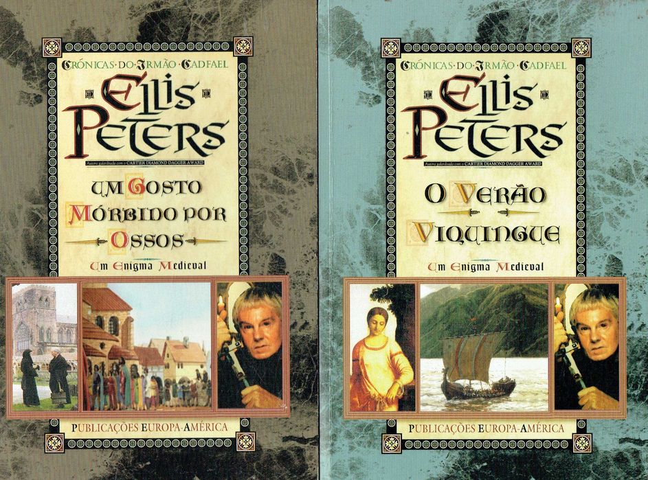 9757  Livros de Ellis Peters 2  Publicações Europa-América