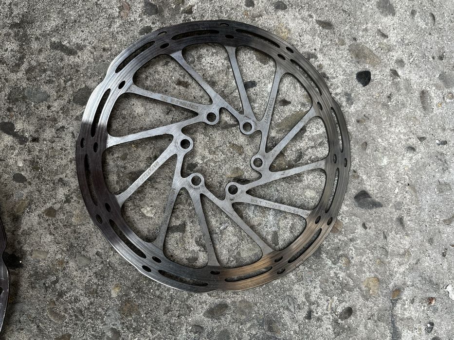 Диск тормозний ротор shimano xtr xt ice tech 160 180 centr lock rt76