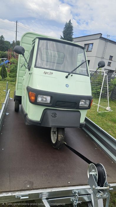Prosecco Van Piaggio Ape 50