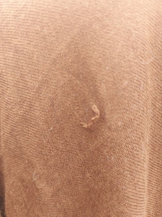 Szal duży damski brązowy