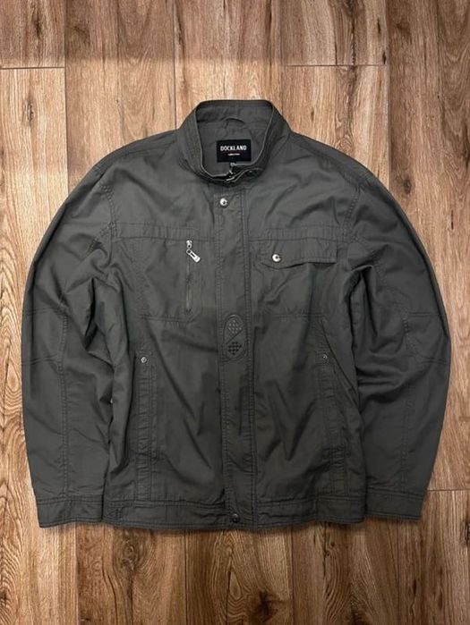 kurtka lekka przejściowa szara XL Dockland