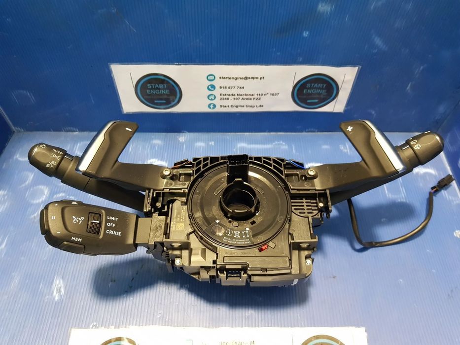 Comutador das luzes Fita airbag com Patilhas peugeot 3008 5008 308