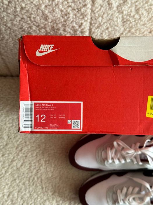 Кросівки кроссовки чоловічі Nike Air max 1 46p