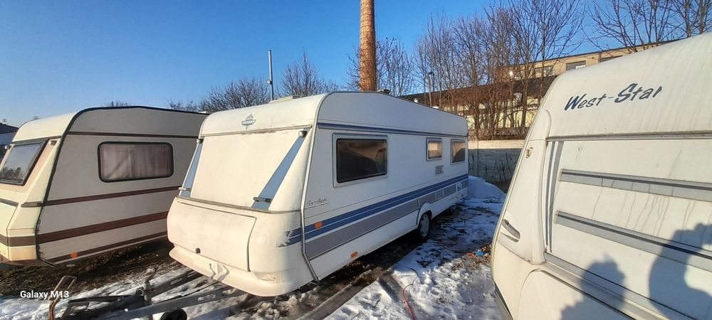Przyczepa kempingowa Hobby typ  555 rok 1996
