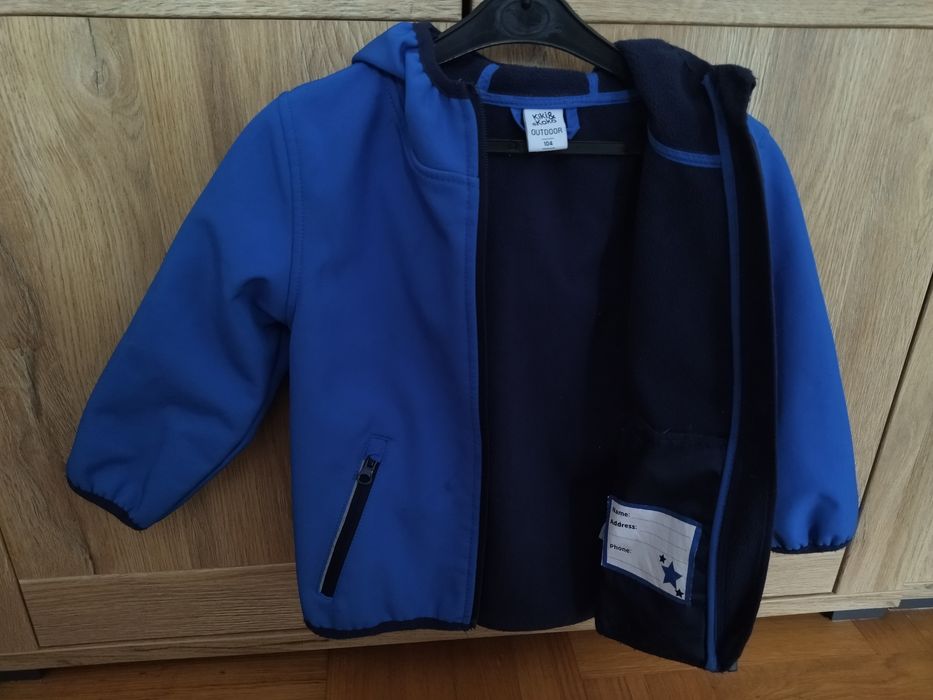 Kurtka softshell dla chłopca 104
