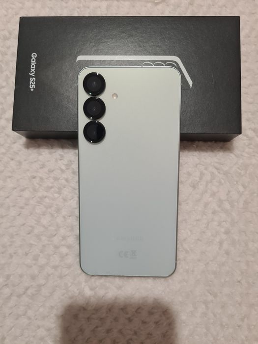 Samsung Galaxy S25+ 5G | 256GB | 12GB RAM | Menta — Como Novo