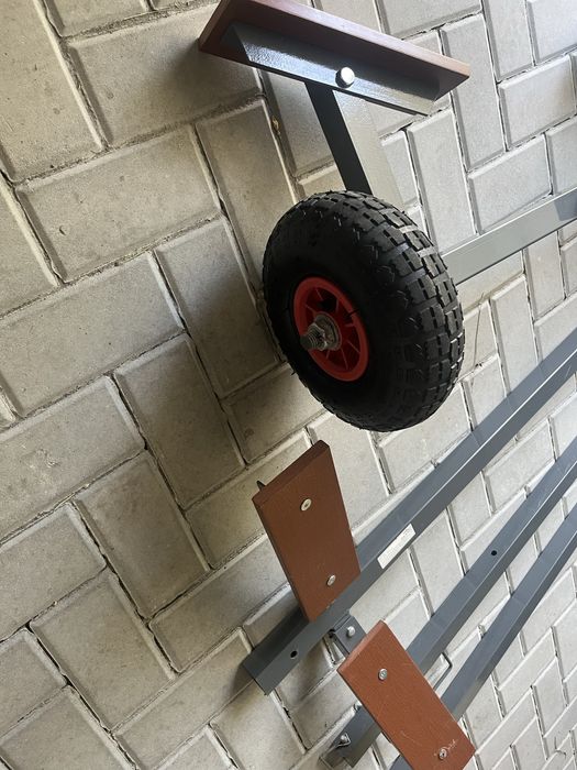 przyczepka wózek transportowy slipowy podłodziowy