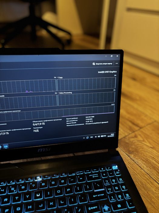 Laptop gamingowy MSI RTX 4050, Intel Core i5-12450H, 16 GB RAM DDR5