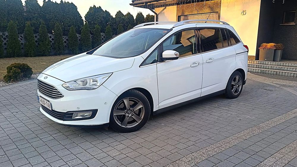 Ford Grand C-MAX 7 Osób Climatronic Navi Sam parkuje Wzorowy Stan