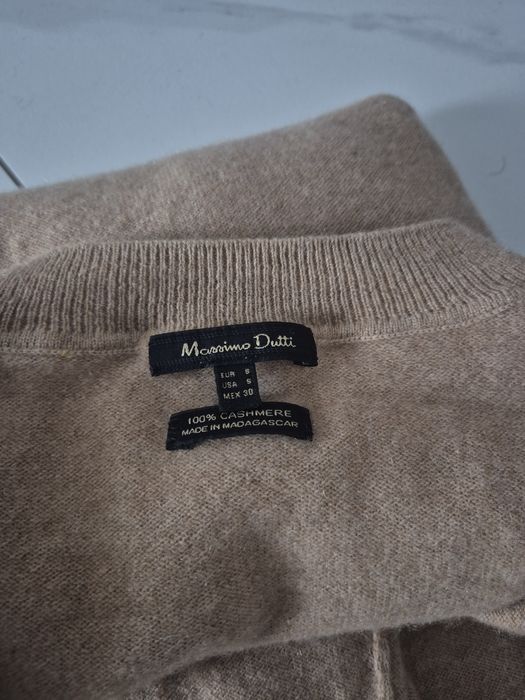 Kaszmirowy sweterek massimo dutti s
