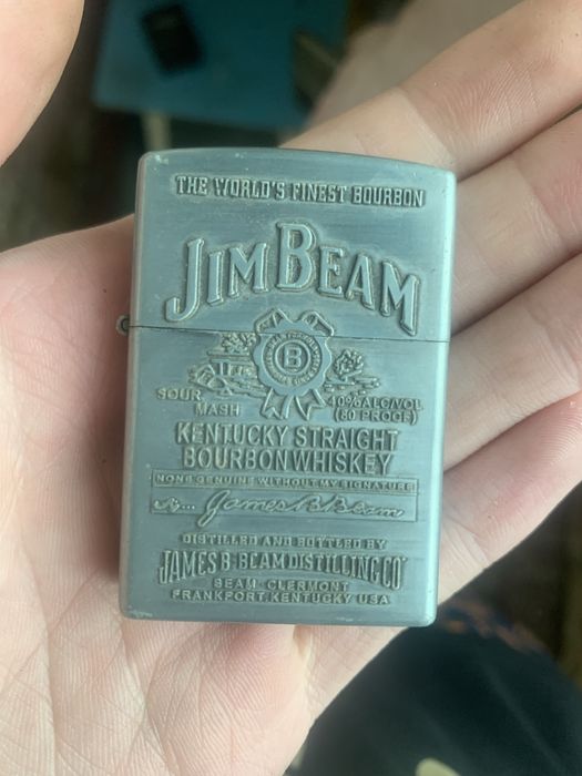 Вінтажна запальничка Zippo x Jim Beam