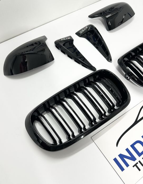 Ноздрі решітки BMW F15 X5 F25 жабра в крила накладки на зеркала f15 x5