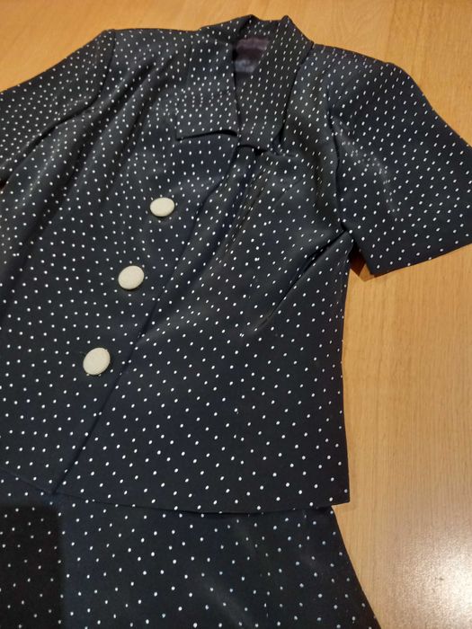Vestido com jaqueta de cerimónia